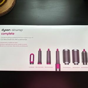 Brand new Dyson Airwrap Complete. It was gifted to me but I have short hair